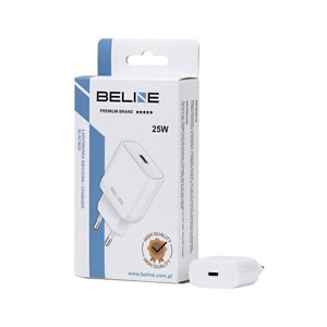 Beline Wall Charger EU Plug 25W USB-C PD 3.0 without cable, white
