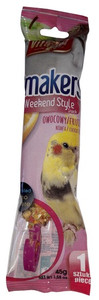 Vitapol Fruit Smaker Seed Stick for Cockatiel Weekend Style
