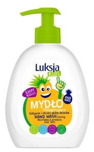 Luksja Kids Hand Wash for Children Pineapple 93% Natural Vegan 300ml