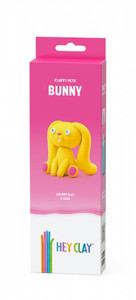 Hey Clay Air-Dry Clay Fluffy Pets Bunny 3+