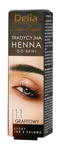 Delia Cosmetics Eyebrow Henna 1.1 Graphite 2ml