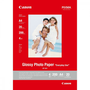 Canon Glossy Photo Paper GP501 A4 0775B082 20pcs