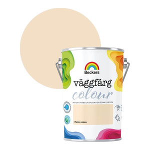 Beckers Matt Latex Paint Vaggfarg Colour 5l melon juice