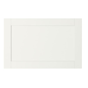 HANVIKEN Door/drawer front, white, 60x38 cm