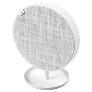 SOLSKYDD Portable Bluetooth speaker, white, 19 cm