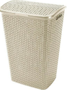 Curver Laundry Basket My Style 55l, light beige