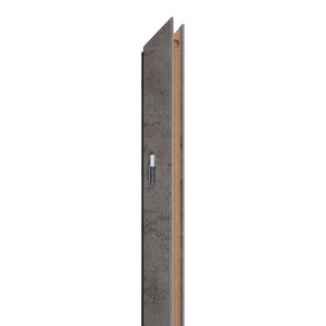 Adjustable Door Frame Jamb 100-140 mm, right, dark concrete