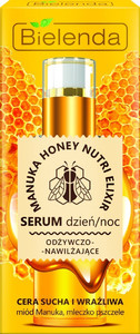 Bielenda Manuka Honey Nutri Elixir Nourishing & Moisturising Day/Night Serum 30g