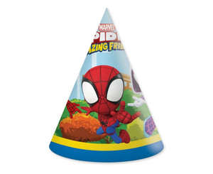 Paper Party Hat Spidey & Amazing Friends 6pcs