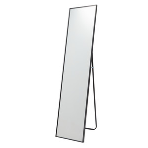 GoodHome Standing Mirror Muhely 35 x 150 cm, metal frame