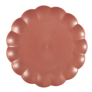 Plate Iris 25.5cm, pink