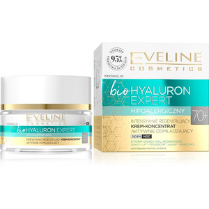 Eveline Bio Hyaluron Expert 70+ Regenerating Rejuvenating Concentrae-Cream Day & Night 50ml