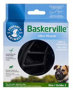 Baskerville Ultra Muzzle Size 2, black