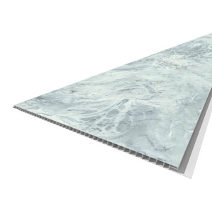 PVC Wall Panel Vilo Motivo 250 mm, 4-pack, blue marble