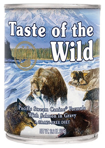 Taste of the Wild Pacific Stream Canine Salmon in Gravy Dog Wet Food 390g