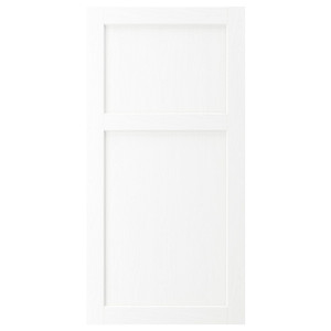 ENKÖPING Door, white wood effect, 60x120 cm