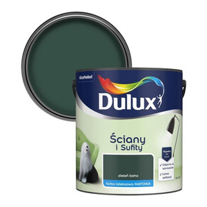 Dulux Walls & Ceiling Matt Latex Paint 2.5L, boho green