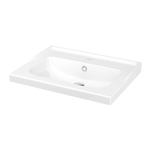 GoodHome Lana White Countertop Basin 60cm