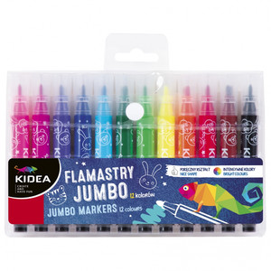 Kidea Jumbo Markers12 Colours