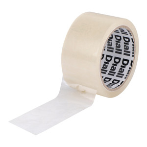 Diall Packaging Packing Tape Easy Tear 50 mm x 50 m, transparent