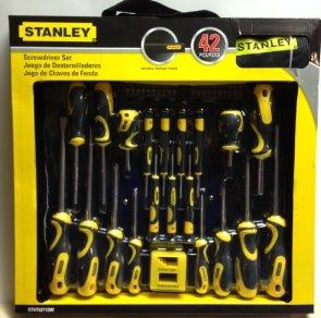 Stanley Screwdriver, Bit and Accessory Set 42pcs