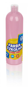 Astra School Paint Bottle 500ml, light pink