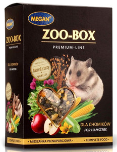 Megan Premium Complete Food for Hamsters Zoo-Box 520g