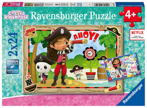 Ravensburger Children's Puzzle Gabby's Dollhouse 2x24 4+