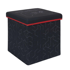 Pouffe with Storage Gamer, dark blue