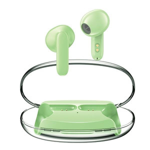 AWEI Headphones Earphones Bluetooth 5.3 T85 ENC TWS, green