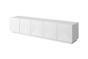 TV Cabinet Asha 200 cm, matt white