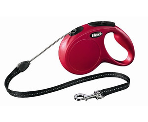 Flexi New Classic Cord Leash M 5m, red