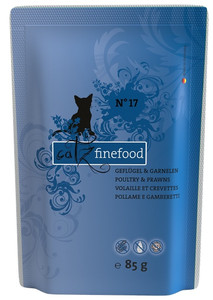 Catz Finefood Cat Food Poultry & Prawns N.17 85g