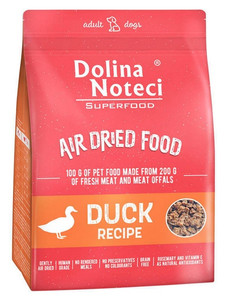 Dolina Noteci Superfood Air Dried Dry Dog Food Duck Recipe 1kg