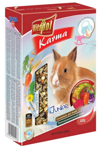 Vitapol Junior Complete Food for Young Rabbits 300g