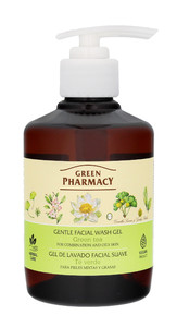 Green Pharmacy Gentle Face Wash Gel for Combination & Oily Skin - Green tea Vegan 270ml