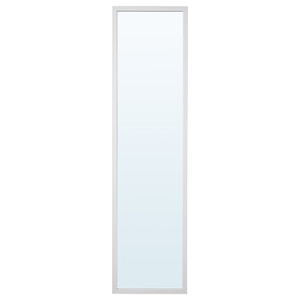 LILJETRÄD Mirror, white, 30x115 cm