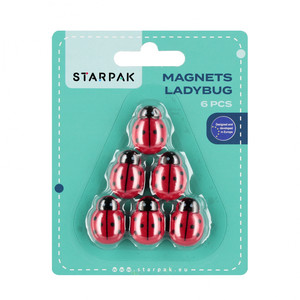 Magnets Ladybug 6pcs