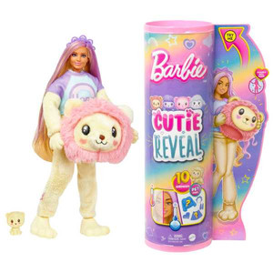 Barbie Cutie Reveal Doll Cozy Cute Tees Lion HKR06 3+