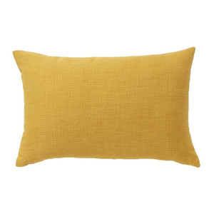 GoodHome Cushion Novan 40 x 60 cm, mustard yellow