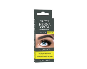 VENITA Henna Color Eyebrow Tint Cream - 1.1 Graphite