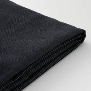 VIMLE Cover for corner sofa, 5-seat, Saxemara black-blue