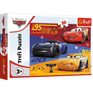 Trefl Children's Puzzle Cars Before the Race 30pcs 3+