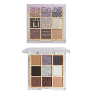 Makeup Revolution Ultimate Lights Eyeshadow Palette Feathered Smoke Vegan