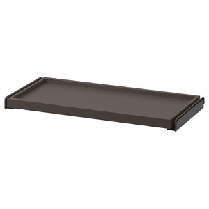 KOMPLEMENT Pull-out tray, dark grey, 75x35 cm