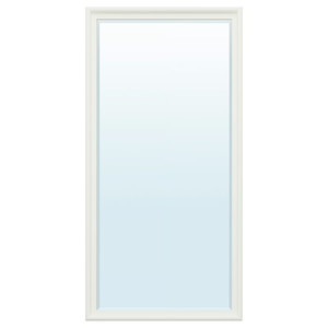 PINGSTSYREN Mirror, white, 60x120 cm