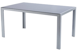 Outdoor Table Venice 150x90cm, silver