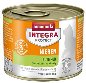 Animonda Integra Protect Nieren Kidneys Cat Food Pure Turkey 200g