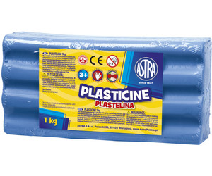 Astra Plasticine 1kg, blue