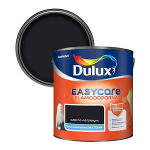 Dulux EasyCare Matt Latex Stain-resistant Paint 2.5l in the black